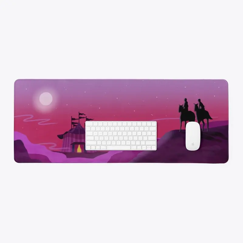 NIGHT TIME Circus Mouse Pad